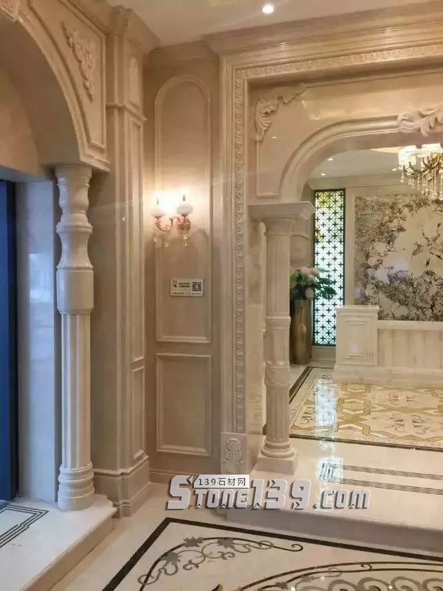 白玉蘭大理石裝飾案例賞析-沉靜優雅，超美設計