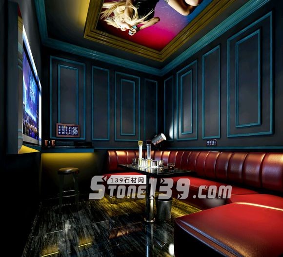 卡地亞灰大理石裝飾樣板房