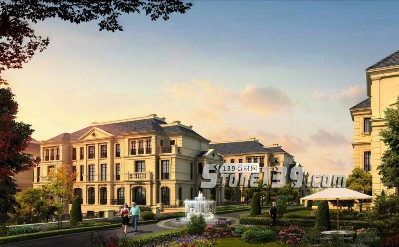 法式別墅-除了浪漫還有石材的藝術(shù)氣息