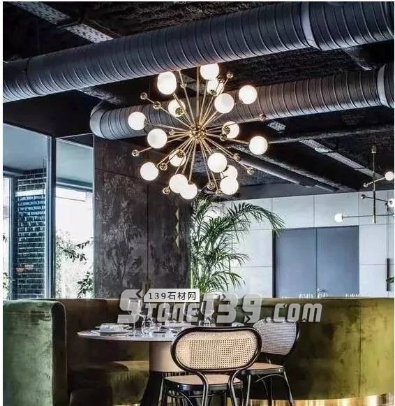 黑與白，經典的石材拼接藝術