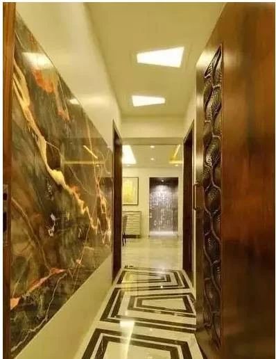 黑與白，經典的石材拼接藝術