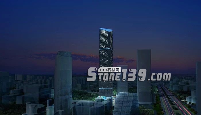 康利石材經典工程欣賞：中國儲能大廈