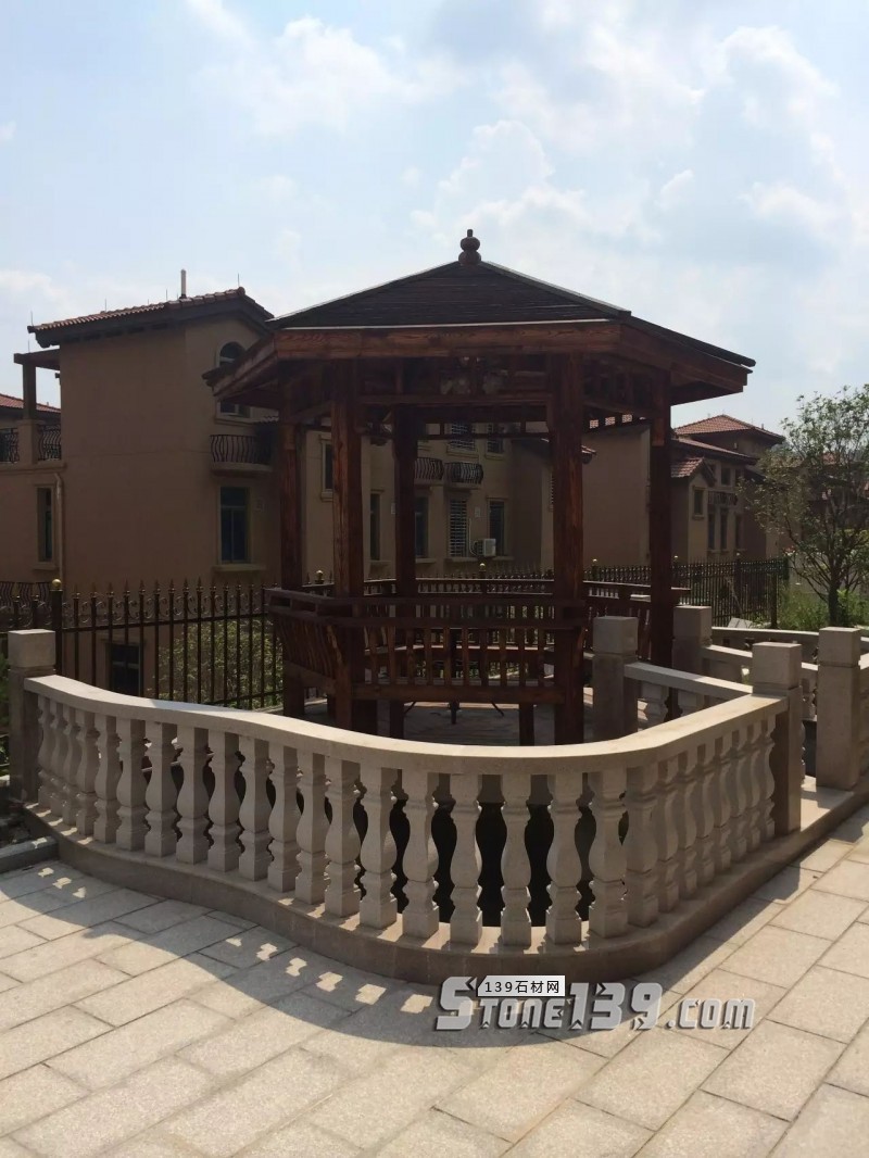 石材欄桿石柱，彰顯現代建筑裝飾的魅力