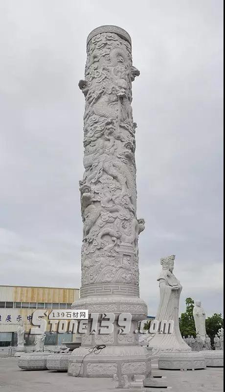 石材龍柱雕刻產品展示