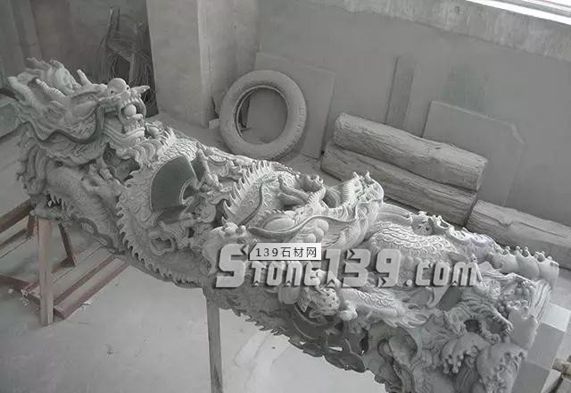 石材龍柱雕刻產品展示