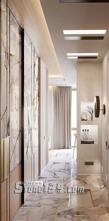 輕奢主義 | 大理石+黃銅鑲嵌設(shè)計裝飾應(yīng)用