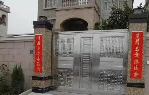 石材別墅大門 庭院石材大門柱實(shí)例拍攝欣賞 別墅庭院大門石材