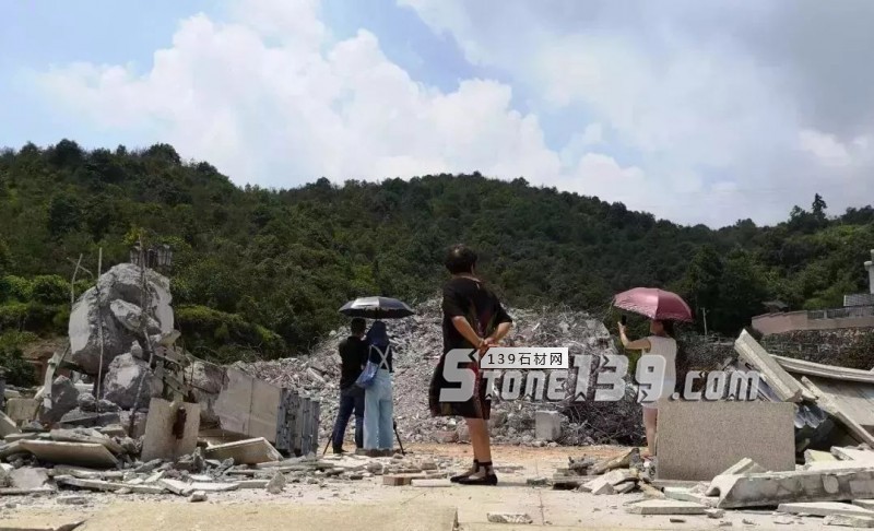 浙江溫州全石材別墅造價上億，卻因違建被拆除