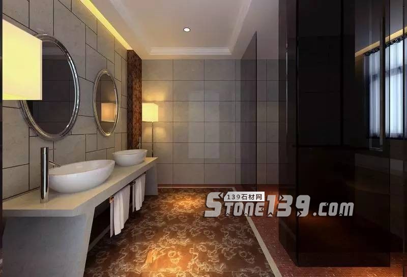 全屋石材定制，量身打造豪華別墅浴室
