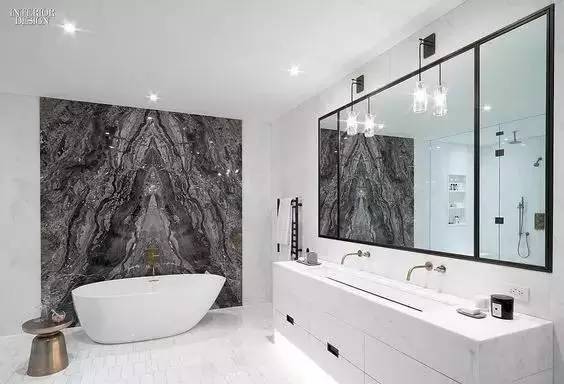 全屋石材定制，量身打造豪華別墅浴室