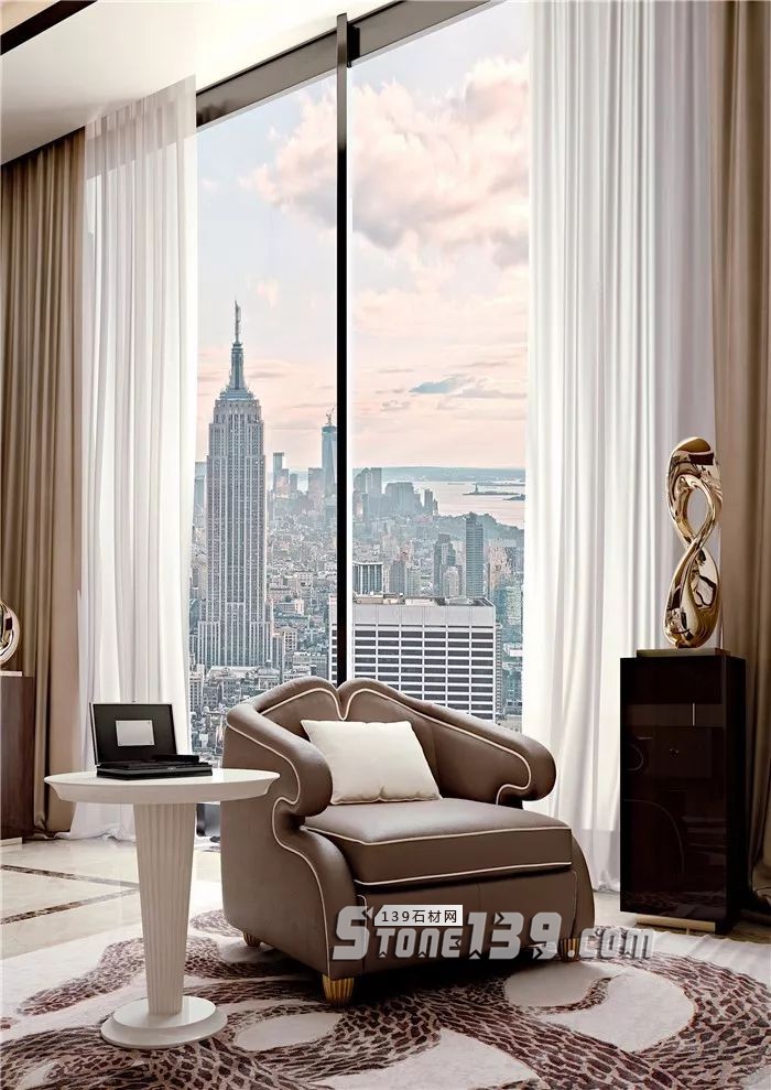 全球頂級公寓住宅 紐約曼哈頓區多樣風格的大理石應用賞析