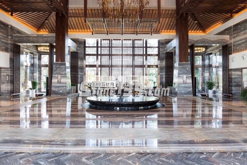 環球石材五星級酒店大堂案例 | 七種風格七種美！