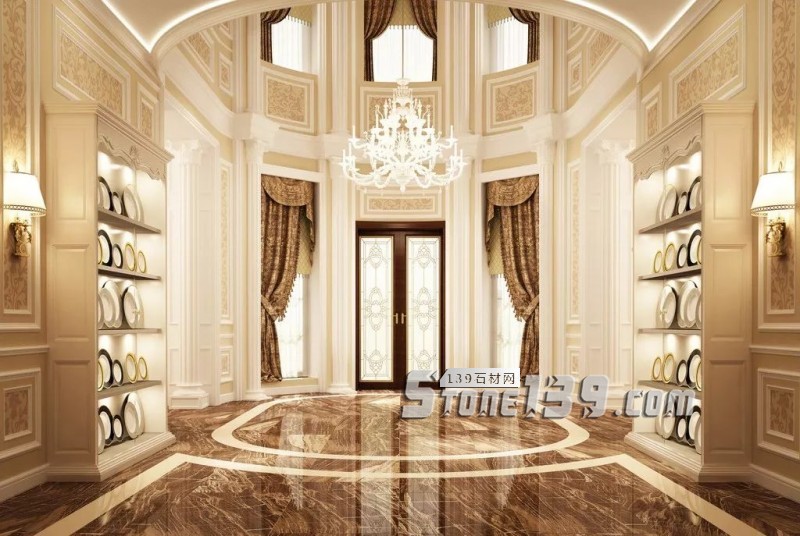 地面空間鋪陳，天馬行空的石材應用