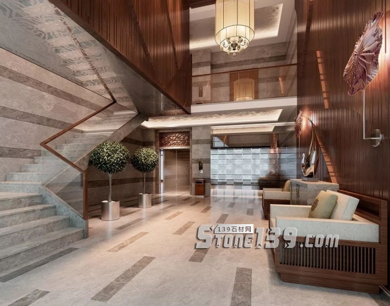 地面空間鋪陳，天馬行空的石材應用