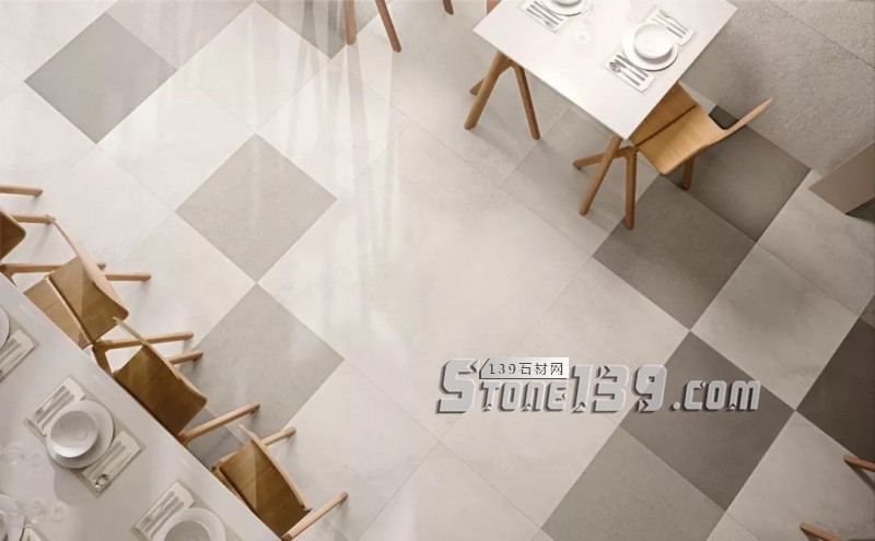 地面空間鋪陳，天馬行空的石材應用