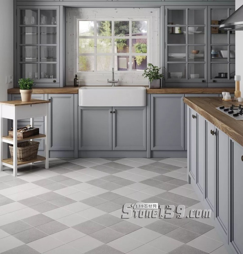 地面空間鋪陳，天馬行空的石材應用