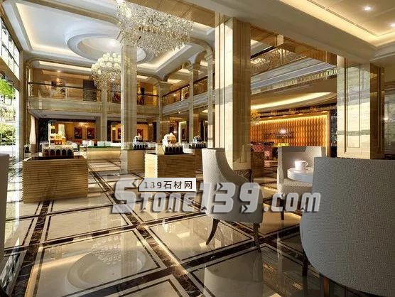 地面空間鋪陳，天馬行空的石材應用