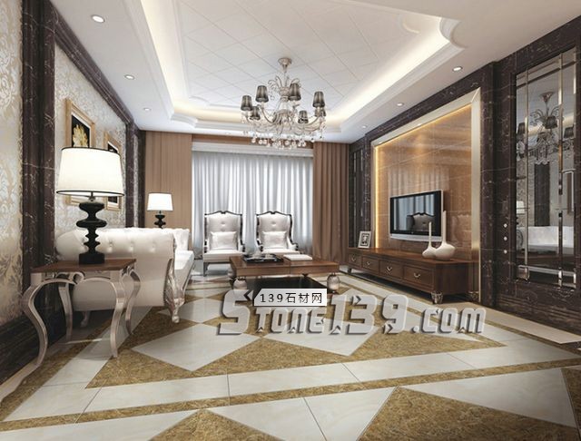 地面空間鋪陳，天馬行空的石材應用