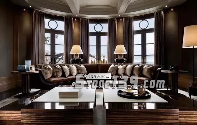 大理石是奢宅不可缺的元素 即走在豪宅領域最前沿的設計