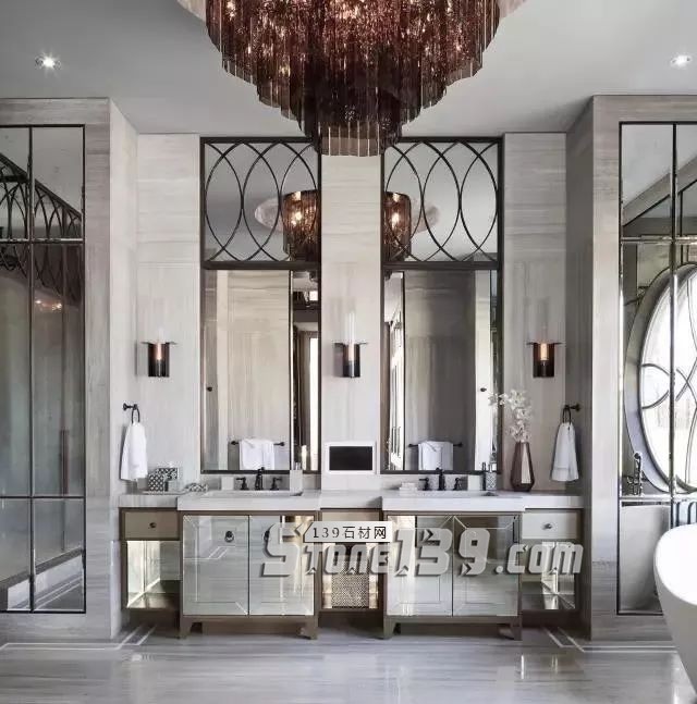 大理石是奢宅不可缺的元素 即走在豪宅領域最前沿的設計