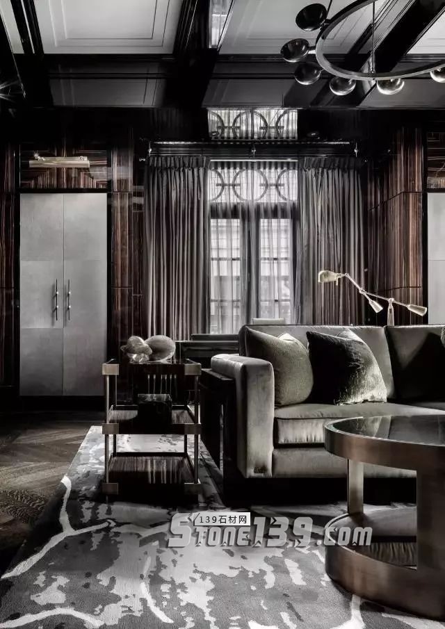 大理石是奢宅不可缺的元素 即走在豪宅領域最前沿的設計