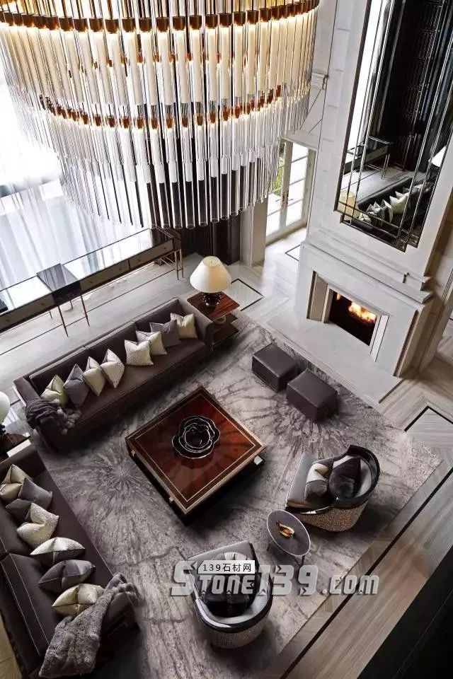大理石是奢宅不可缺的元素 即走在豪宅領域最前沿的設計
