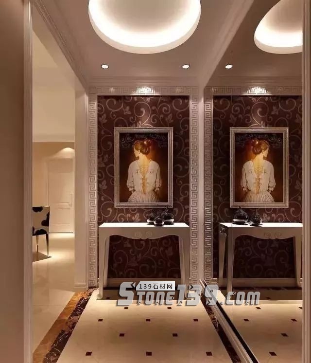 那些用石材裝飾的漂亮玄關 你心動了嗎？