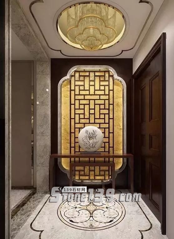 那些用石材裝飾的漂亮玄關 你心動了嗎？