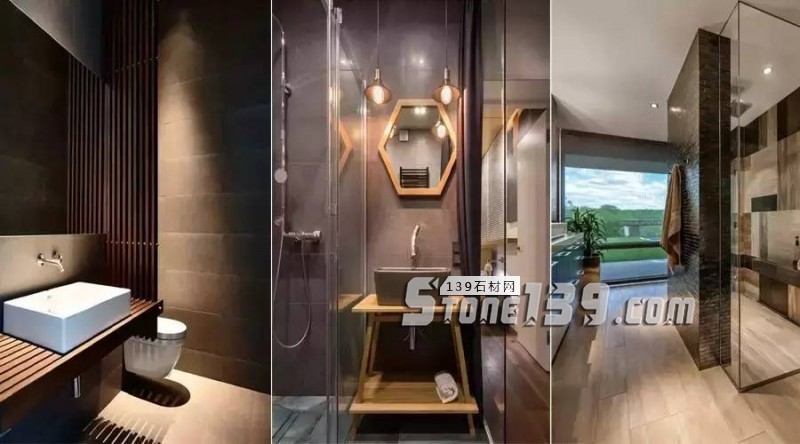 衛生間裝石材要這樣用 干濕分離效果好