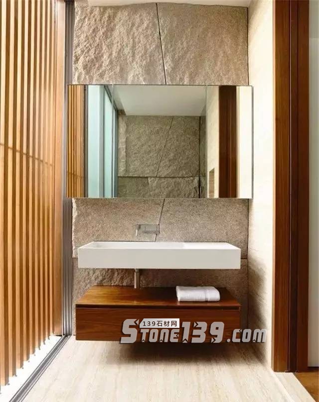 衛生間裝石材要這樣用 干濕分離效果好