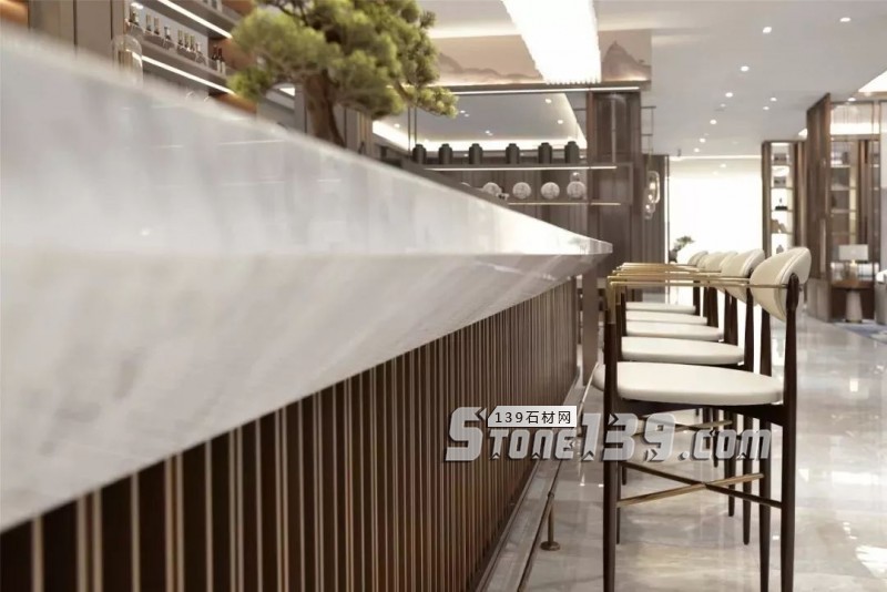 大理石與金屬搭配的裝飾 感受下自然現代風