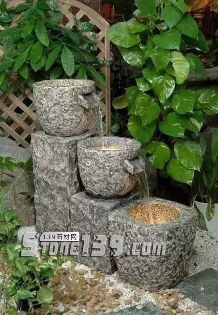 石材水景 園林潺潺流水邂逅有質感 有溫度 有文化