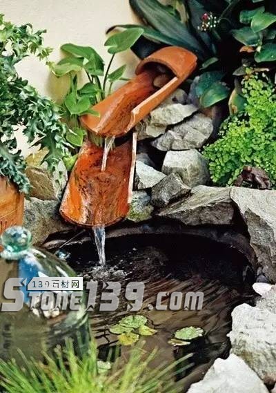 石材水景 園林潺潺流水邂逅有質感 有溫度 有文化