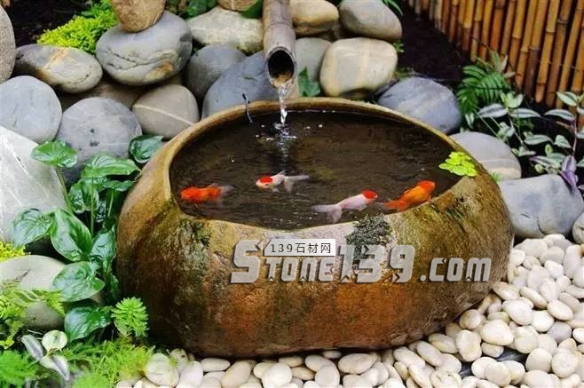 石材水景 園林潺潺流水邂逅有質感 有溫度 有文化