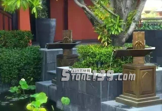 石材水景 園林潺潺流水邂逅有質感 有溫度 有文化
