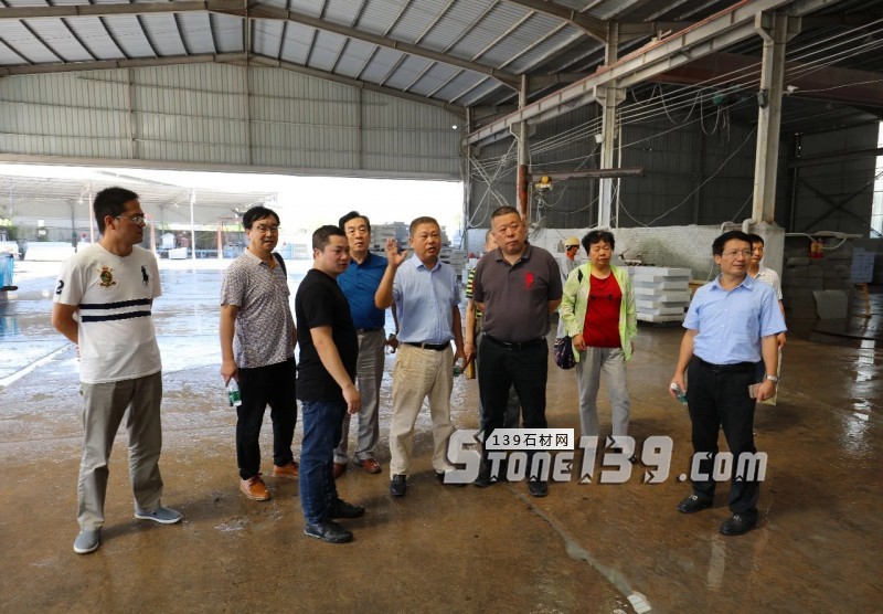 中國石材協會考察組為麻城石材產業發展把脈！