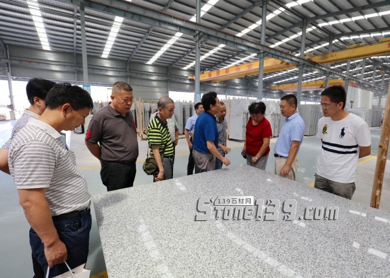 中國石材協會考察組為麻城石材產業發展把脈！