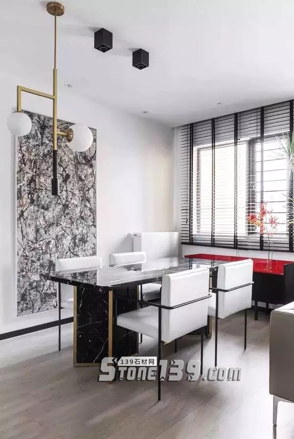 大理石+金屬，輕奢風(fēng)的最佳cp