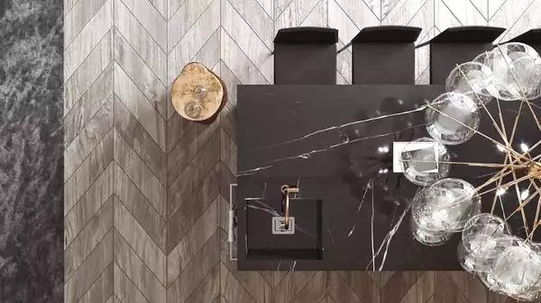 大理石+金屬，輕奢風(fēng)的最佳cp