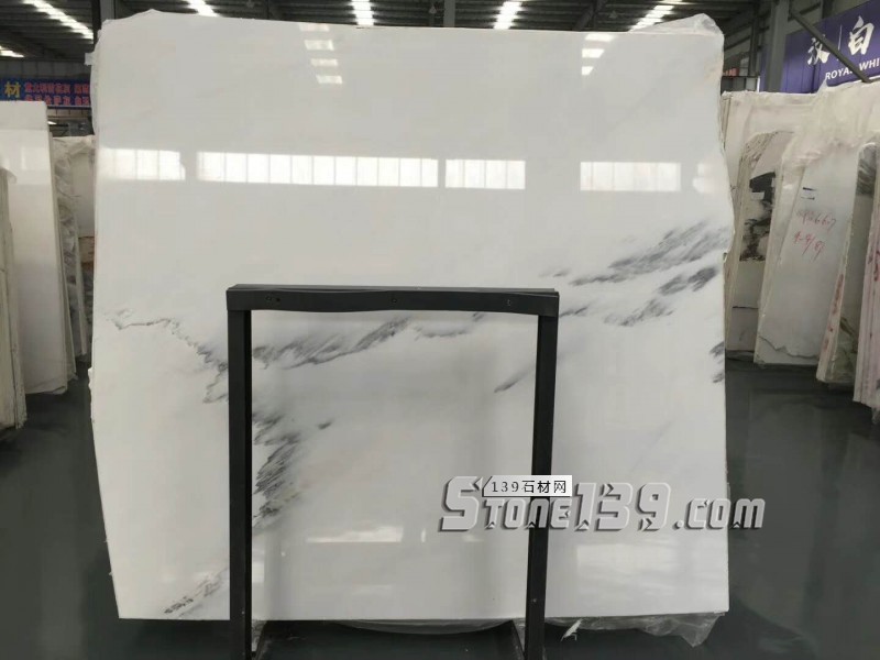 水墨白大理石介紹（中國版魚肚白）