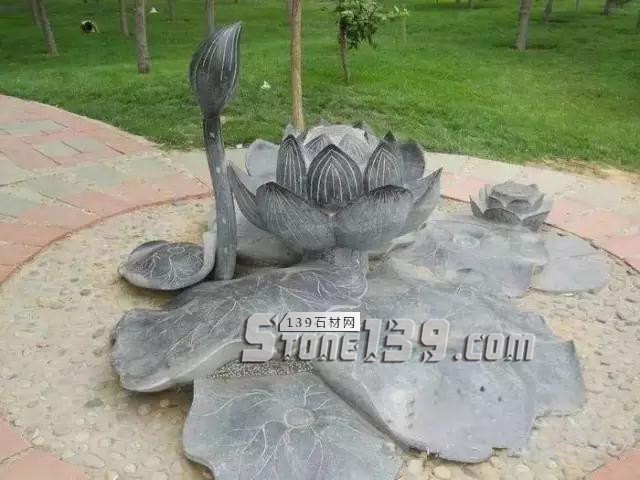 蓮花石雕產品