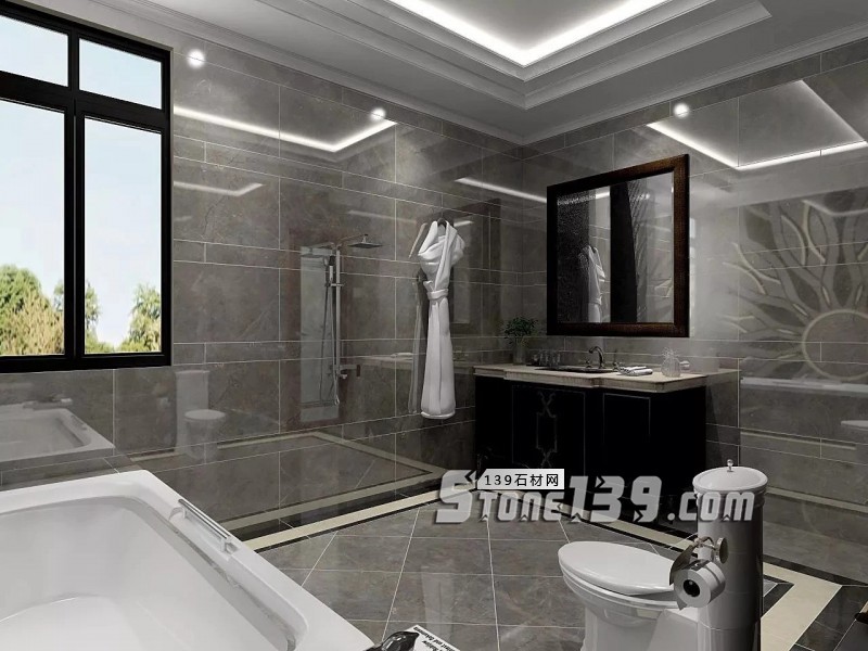 五款流行灰色大理石裝飾(愛馬仕灰 云多拉灰 瑪雅灰 克羅地亞灰 玻利維亞灰)