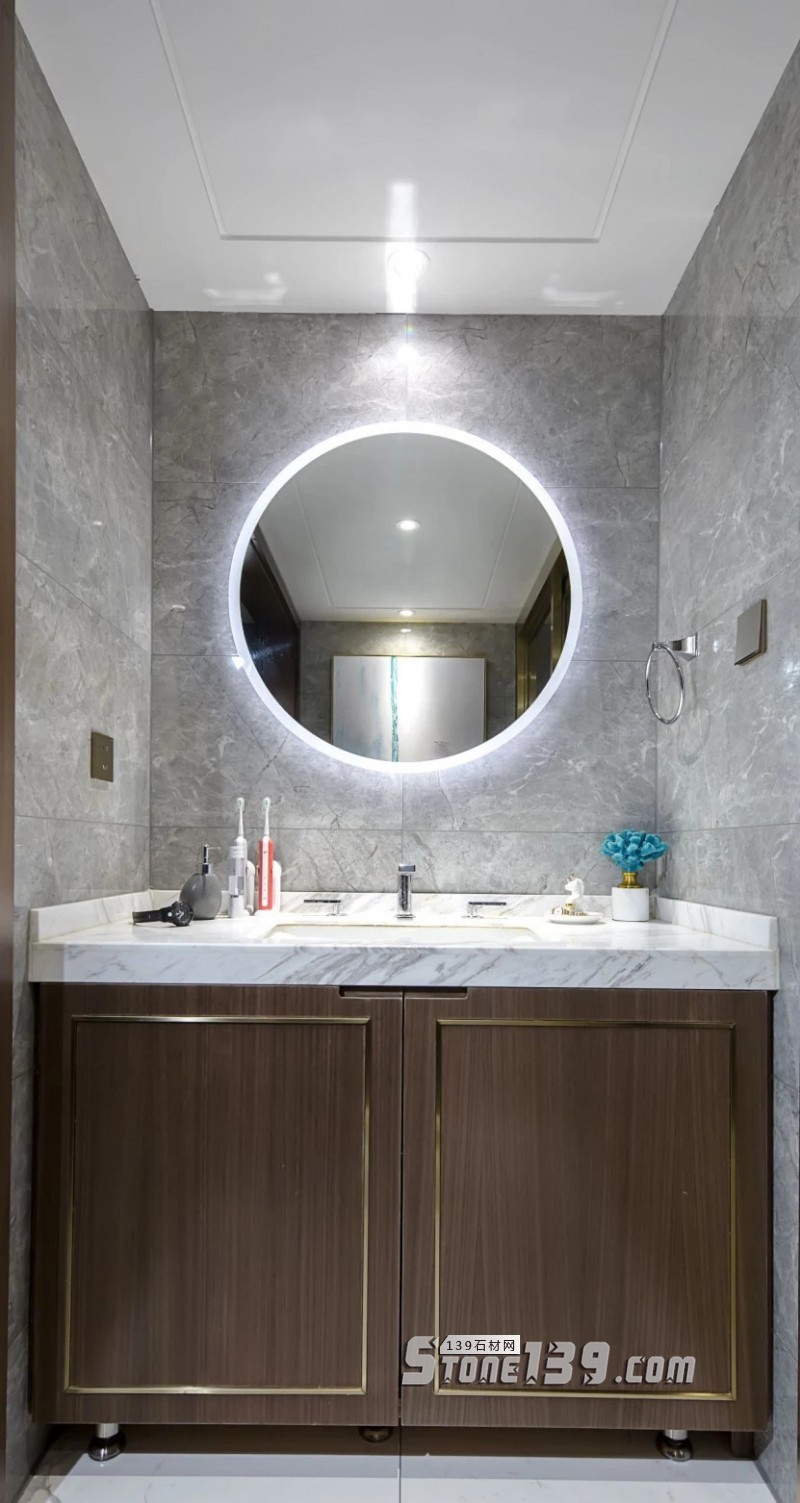 五款流行灰色大理石裝飾(愛馬仕灰 云多拉灰 瑪雅灰 克羅地亞灰 玻利維亞灰)