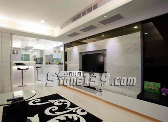 大理石背景墻，在現代家居裝飾中，為什么更受青睞？