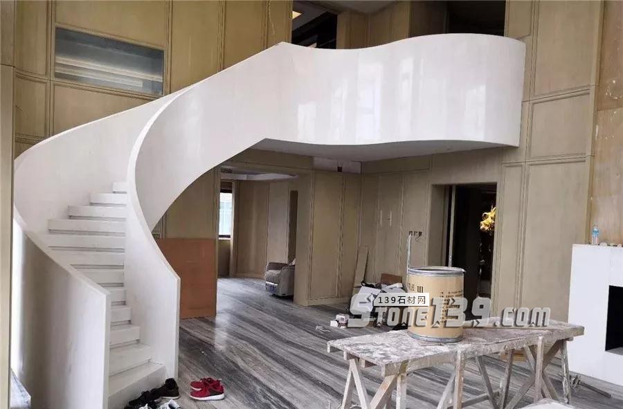 為什么旋轉樓梯一定要用石材？