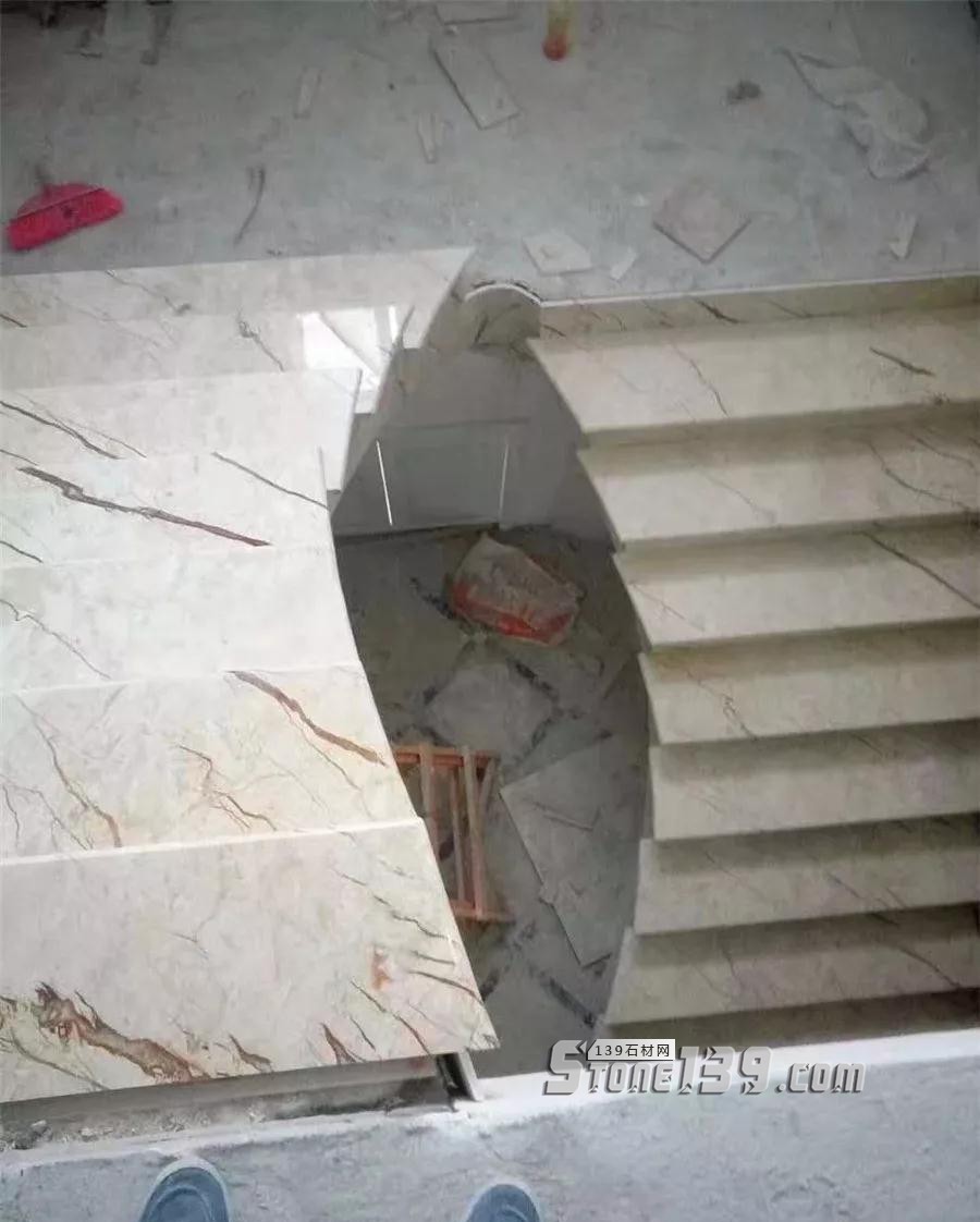 為什么旋轉樓梯一定要用石材？