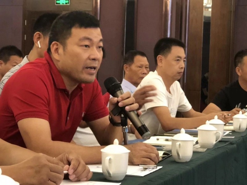 湖北麻城市委常委、統(tǒng)戰(zhàn)部部長戴昌遠(yuǎn)一行考察交流富強(qiáng)石材綠色礦山經(jīng)驗(yàn)