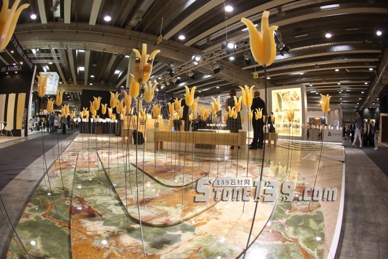 意大利石材展會上的那些大理石藝術(shù)品