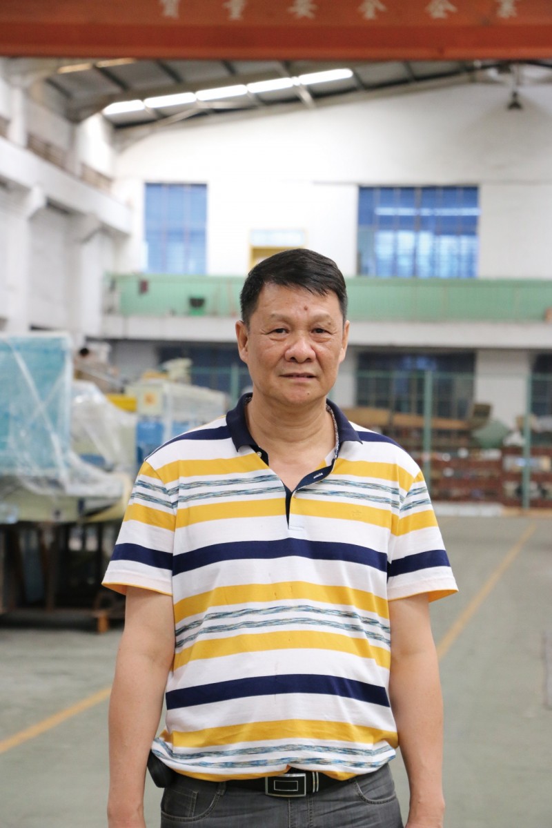 盛達石材機器技術副總縱蘇閩