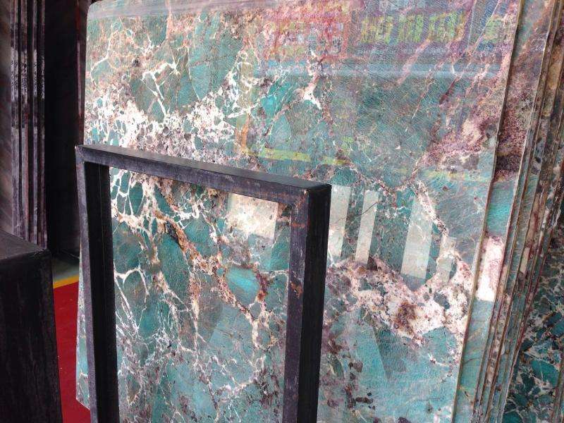 亞馬遜天然綠色石材工程案例，讓建筑空間更貼近自然